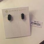Kendra Scott Black Drusy Stud Earrings Photo 0