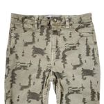 Free People  Women's Green Long and Lean Edgy Camo Skinny Denim Jeans - 27‎ Photo 3