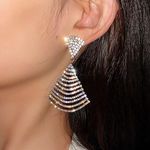 Women's Silver Plated Fan Photo 4