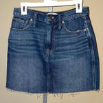 Madewell  Blue Denim Skirt Size 27 Photo 0