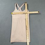 Lululemon  Align Tank Top Women Ribbed Built in Bra Racerback Beige Stretch Yoga Photo 2