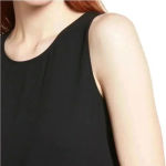 Halogen  A-LINE DRESS IN BLACK - M - EUC Photo 2