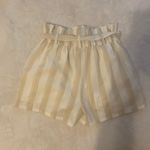 Francesca's Tan Paper bag Shorts Photo 2