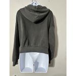 SPAO Women Long Sleeve Crop Zipup Hoodie Charcoal NWOT Size M Gray Size M Photo 6