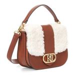 Ralph Lauren Lauren Shearling Small Addie Crossbody Handbag Photo 1
