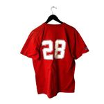Vintage Blitz T Shirt 80s 90s Red Large L USA Henley Baseball Sports Graphic Tee Photo 2