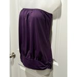 Tommy Bahama  Purple Strapless Swimsuit Top Large Women's Swim Wear L Padded Photo 1