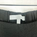 Habitat  Ruched Ankle Crop Pants Size Medium Pull On Black Crinkle Gauze Pockets Photo 4