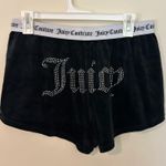 Juicy Couture  black sparkle shorts Photo 0