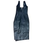 Alix NYC Neve Faux Leather Dress in Black XSmall New Womens Vegan Bodycon Photo 6