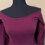 Bershka  Burgundy Vintage Y2K Top Photo 3