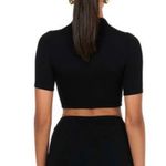 Naked Wardrobe The Sweet T Crop Top. Size Small. Photo 1