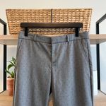 Banana Republic Ryan Mid-Rise Black Dot Gray Woven Career Dress Pant Trouser, 4 Photo 1