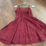 Old Navy Maroon Flowy Dress Photo 1