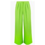 11 Honoré 11 Honore NWT Macy Wide Leg Pants 16 Neon Bright Green Pleats $130 Tailored Photo 4