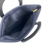 Anthropologie Tabitha Blue Foldover Magnetic Ring Holder Purse Clutch Handbag OS Photo 5