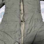 The North Face SP  Women's New Taupe Green Faux Fur Long Parka Winter Ski Jacket Coat Photo 12