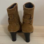 Laura Ashley  womens Selma brown suede ankle. Boots size 6 Photo 6