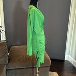 Women’s Sexy Green Long Sleeve BodyCon Party Dress Size 10/12 NEW Photo 5