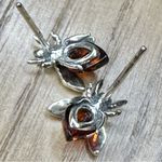 NWT Sterling Silver Amber Bumble Bee Stud Earrings Photo 4