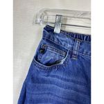KanCan Jeans Womens 5/26 High Rise Distressed Mom Denim‎ Blue Elastic Waist Photo 6