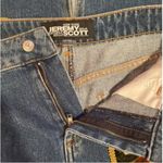 Jeremy Scott Abstract Patched Western Fringe Denim Pencil Skirt Size 4 NEW $705 Blue Photo 7