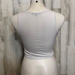 Ambiance Apparel Ambiance White Crop Top Photo 5