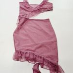 MORE TO COME Payton Ruffle Dress in Pink Photo 2