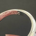 RS Covenant Purple Red Green CZ Ring sz 5 Silver Photo 3