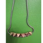 Studded Necklace Silver Rose Gold Statement Costume Jewelry Goth Gothic Photo 1