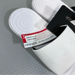 Under Armour White Ansa Women's Fixed Slides Size 9 SKU#33105 Photo 4