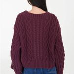 Grey Bandit  Jacie Sweater in Burgundy Photo 3