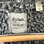 Dylan | Faux Sherpa Cascade Collar Light Open Front Coat | Size Medium Photo 3