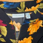 Susan Graver  women’s bomber style lightweight‎ zip up floral size 1X Photo 1