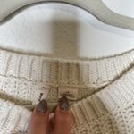 Anthropologie Moth Cream White Cropped Sweater Photo 6