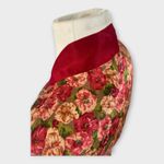 Vintage Pinx Floral Satin Kimono Robe OS Cottagecore Boho Chic Dressing Gown Pink Size undefined Photo 4