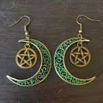 Boutique Wicked Half Moon Earrings Photo 2