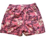 Margaritaville Pink Tropical Print Linen‎ Shorts Womens Small Resortwear Summer Photo 1