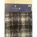 U.S. Polo Assn. Nwt Plaid Knit Scarf Fringe Unisex Winter Snow Snowboarding Ski Photo 8