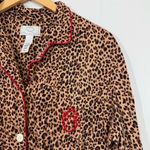 Oscar de la Renta  Leopard Print Pajama Set Photo 10