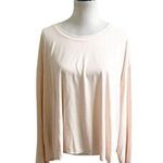 Stylus 3X Women’s Sand Wash Tee Peach Tan NWT Activewear Scoop Neck Modal Blend Photo 0