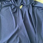 Cache Snakeskin Satin Blouse Photo 1