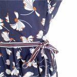 Few Moda Revolve NWT Floral Belted Knee-Length Dress Blue Size S Photo 6