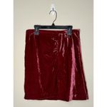 Anthropologie  "Monti" Velvet Mini Skirt in Raspberry Color Size 6P NWT!! Photo 1