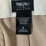 Vintage Mossimo Stretch "Dressy" Shorts‎ Tan Size 8 Photo 4