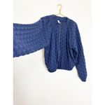 Anthropologie Amadi Textured Bomber Jacket Medium Zip Up Oversize Minimalist Photo 10