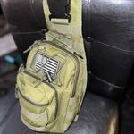 Sling Tote Hunter Green Hiking bAg/ Fishing Photo 2