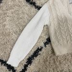 Joie Two Toned Button Down Cardigan Sweater Photo 4