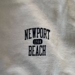 Brandy Melville Newport White Graphic Long Sleeve Shirt Size undefined Photo 2