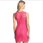 CeCe  by Cynthia Steffe Hayden Deco-Lace Pink Bodycon Dress Size 4 Photo 1